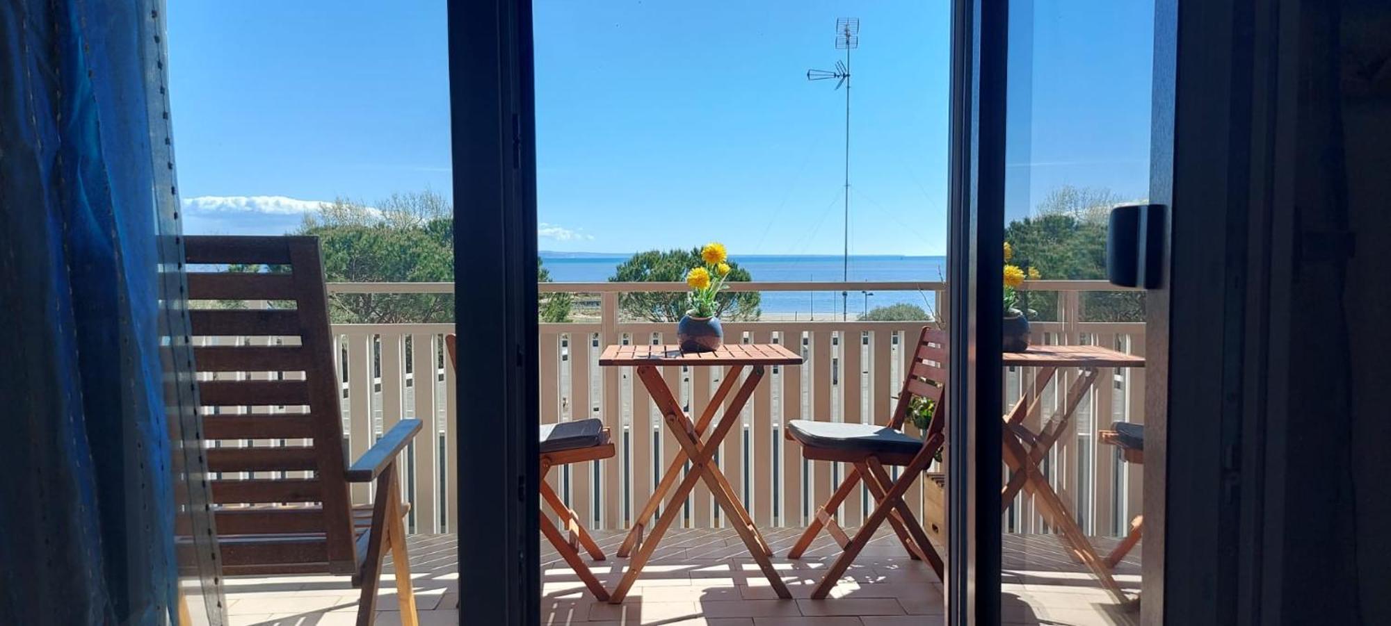 Seaview Beach Front Grado Pineta Andromeda Exterior foto