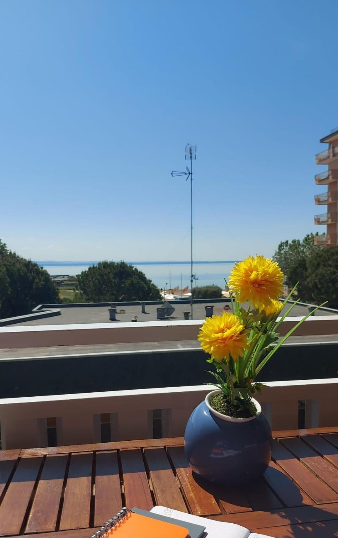 Seaview Beach Front Grado Pineta Andromeda Zimmer foto